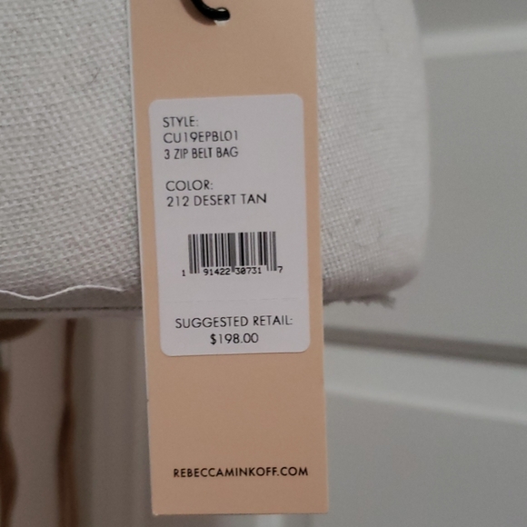 Rebecca Minkoff zip belt bag NWT - Picture 3 of 8
